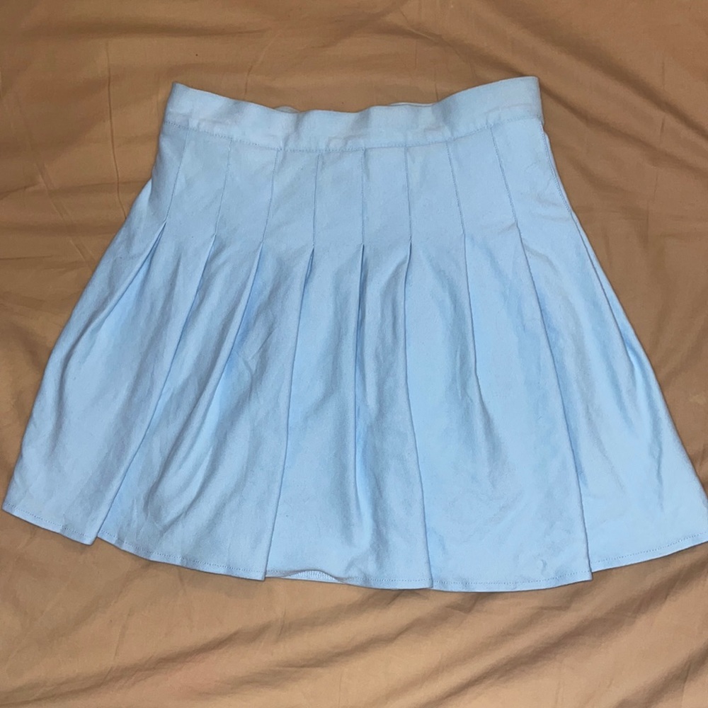 Blue skirt